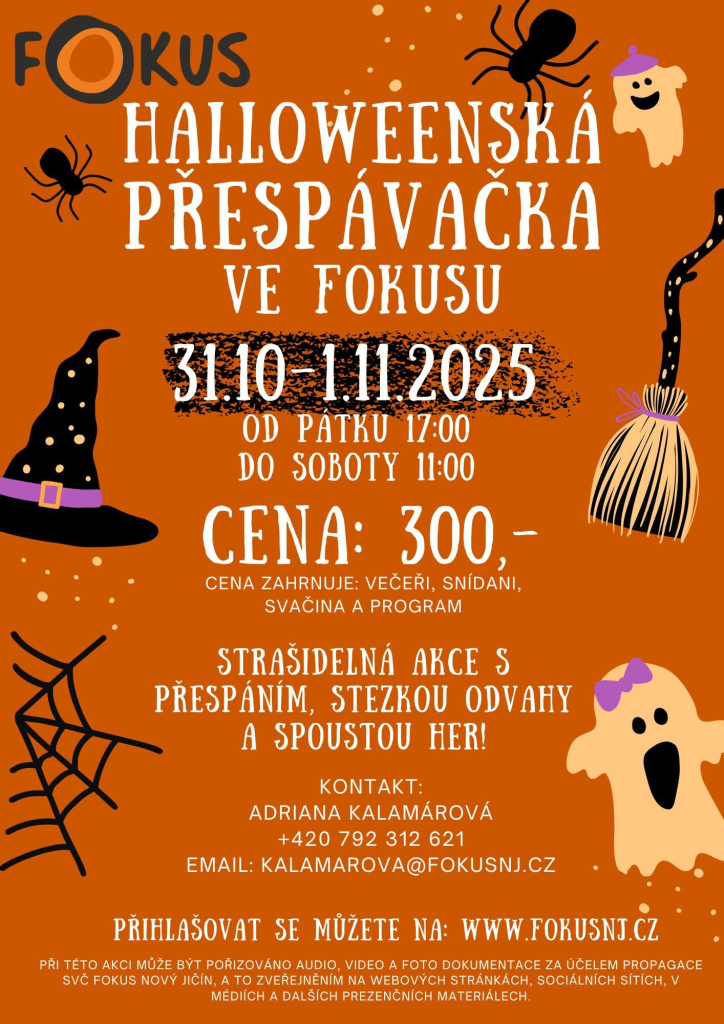 HALLOWEENSKÁ PŘESPÁVAČKA
