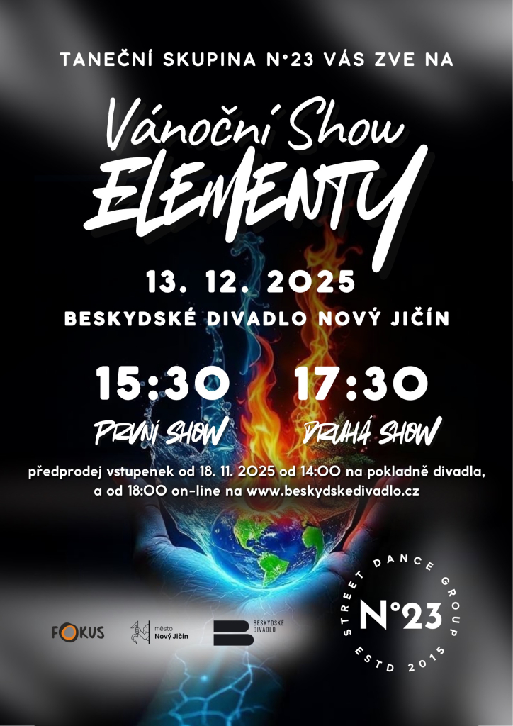 VÁNOČNÍ SHOW TANEČNÍ SKUPINY N°23