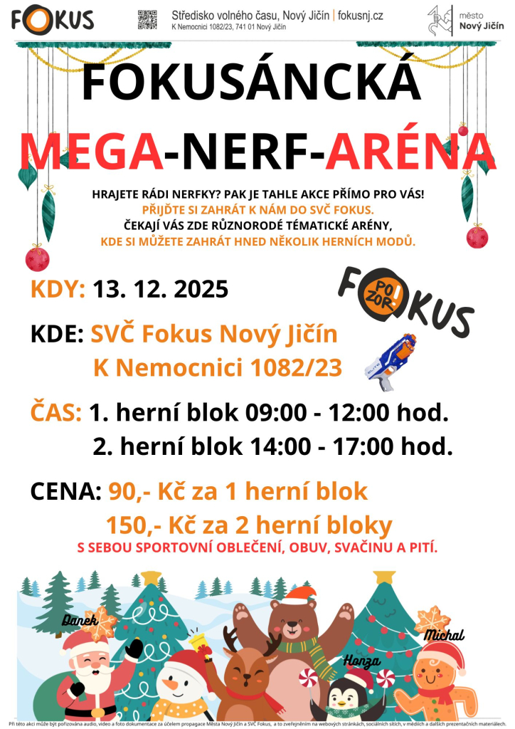 Fokusácká MEGA Nerf aréna