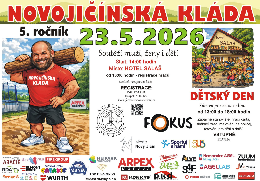 NOVOJIČÍNSKÁ KLÁDA + DĚTSKÝ DEN