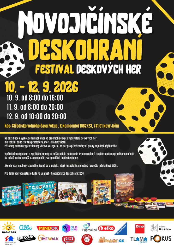 NOVOJIČÍNSKÉ DESKOHRANÍ 2026