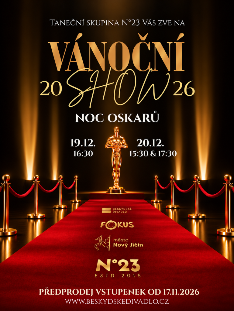 VÁNOČNÍ SHOW TANEČNÍ SKUPINY N°23 - NOC OSKARŮ