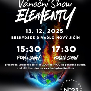 VÁNOČNÍ SHOW TANEČNÍ SKUPINY N°23